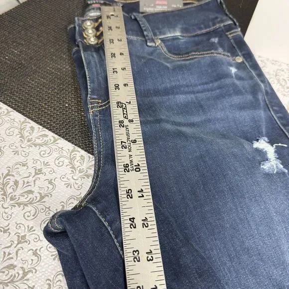 Torrid Jegging 16R Super Soft Distressed High Rise Pants Jeans NWT - Picture 4 of 7